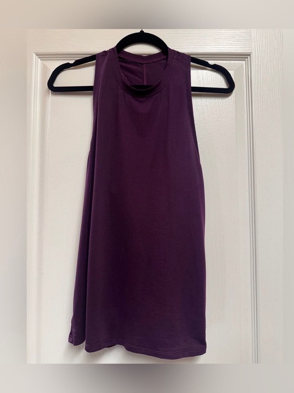 Lululemon Plum Open Back Tank Top